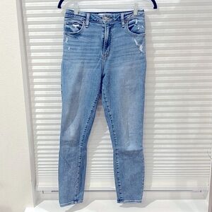 A&F Curve Love, high rise skinny jeans, size 27